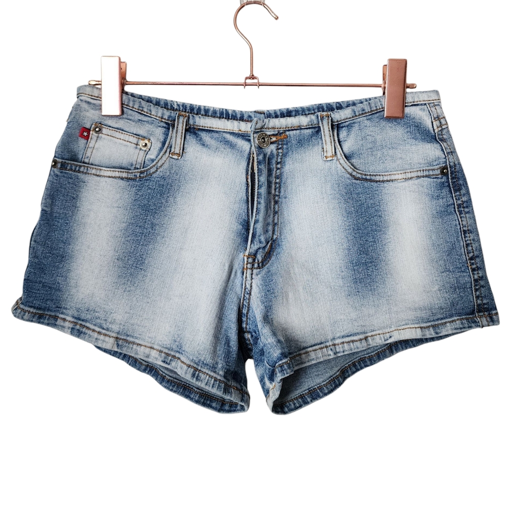 ZANADI x VINTAGE y2k Women's Blue Denim Short shorts size 9‎